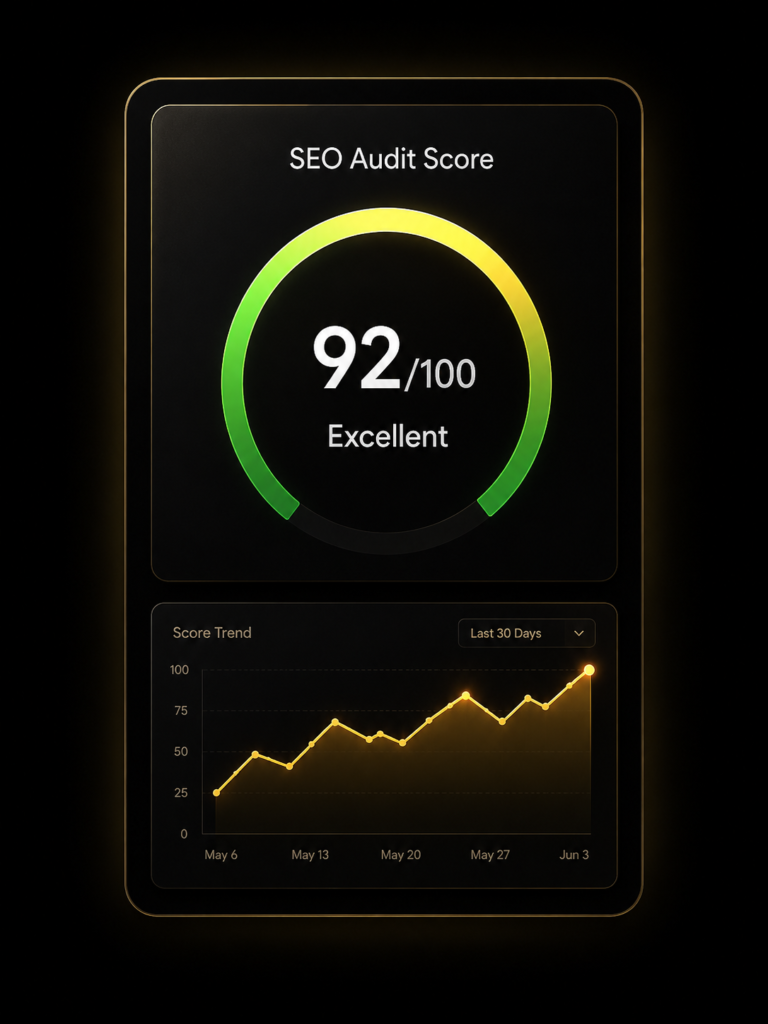 SEO audit services in Chennai for website performance improvement